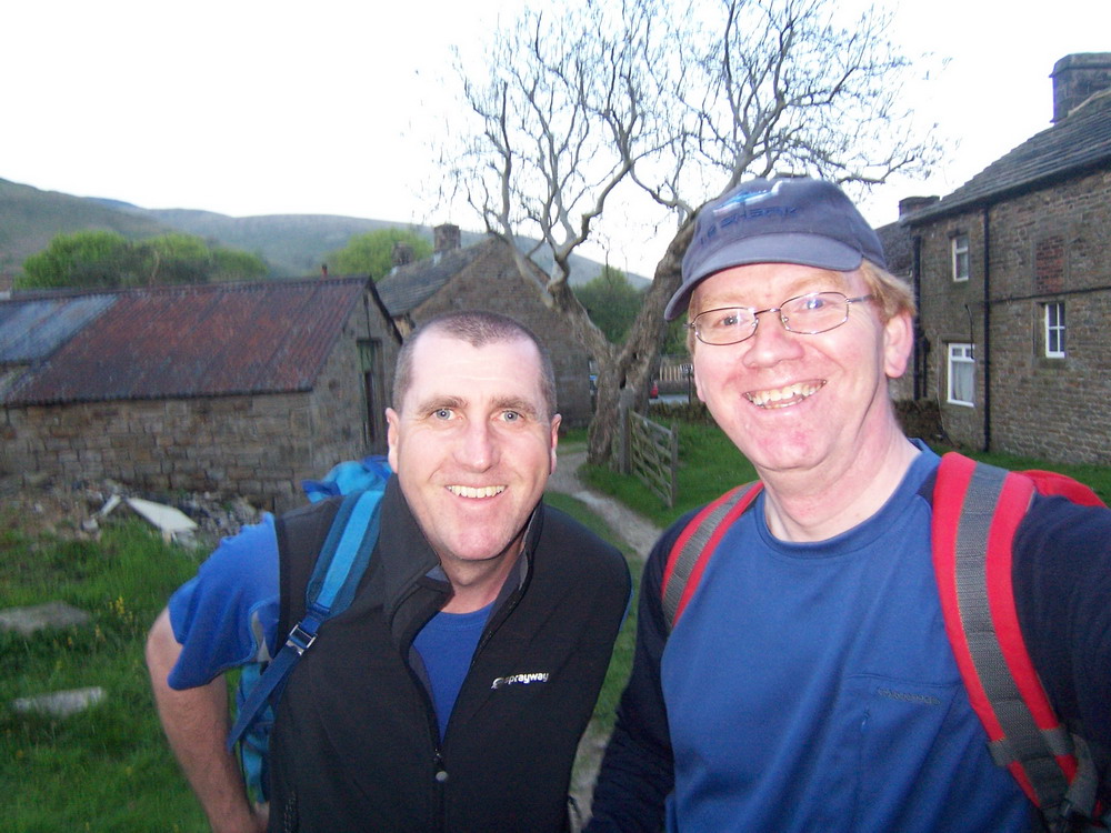 Setting off from Edale